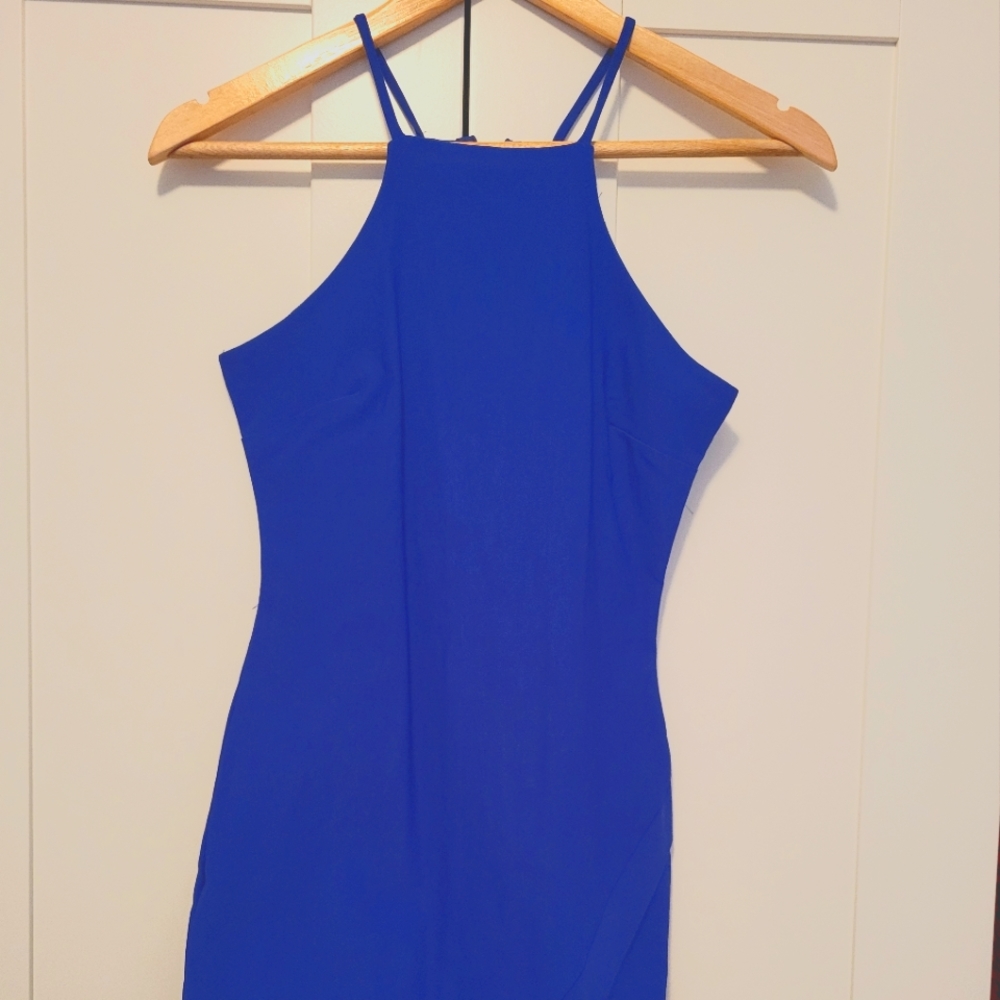 Blue Mini Dress
